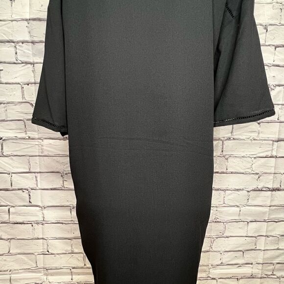 Scotch & Soda | Black V Neck Silk Soirée Dress size 2 =medium - Picture 7 of 7